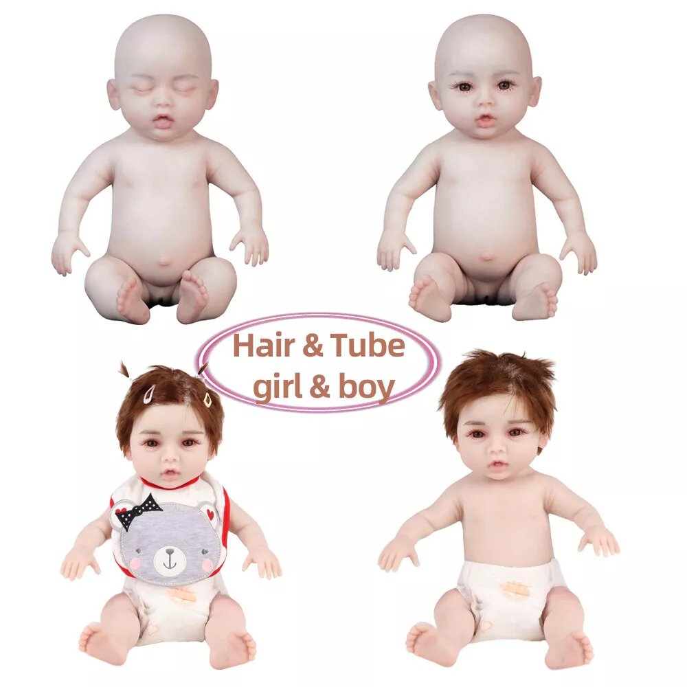 Silicone Reborn Dolls, Newborn Baby Girl