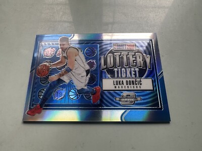 2018 Contenders Optic Rookie Lottery Ticket Silver Prizm Luka