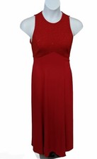 Reggio Vintage Red Sleeveless Gown Size 12