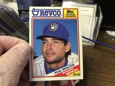1988 Topps Revco Paul Molitor Baseball Card #20 Mint FREE SHIPPING HOF