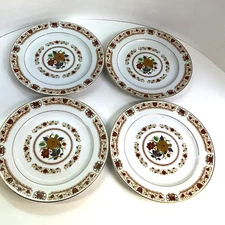 VTG EMPRESS CHINA ROYAL PALACE 201 - JAPAN SALAD PLATE SET OF 4 - 7 1/2”W - EUC