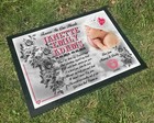 Personalised grave marker headstone, Baby loss, Stillborn granite memorial.