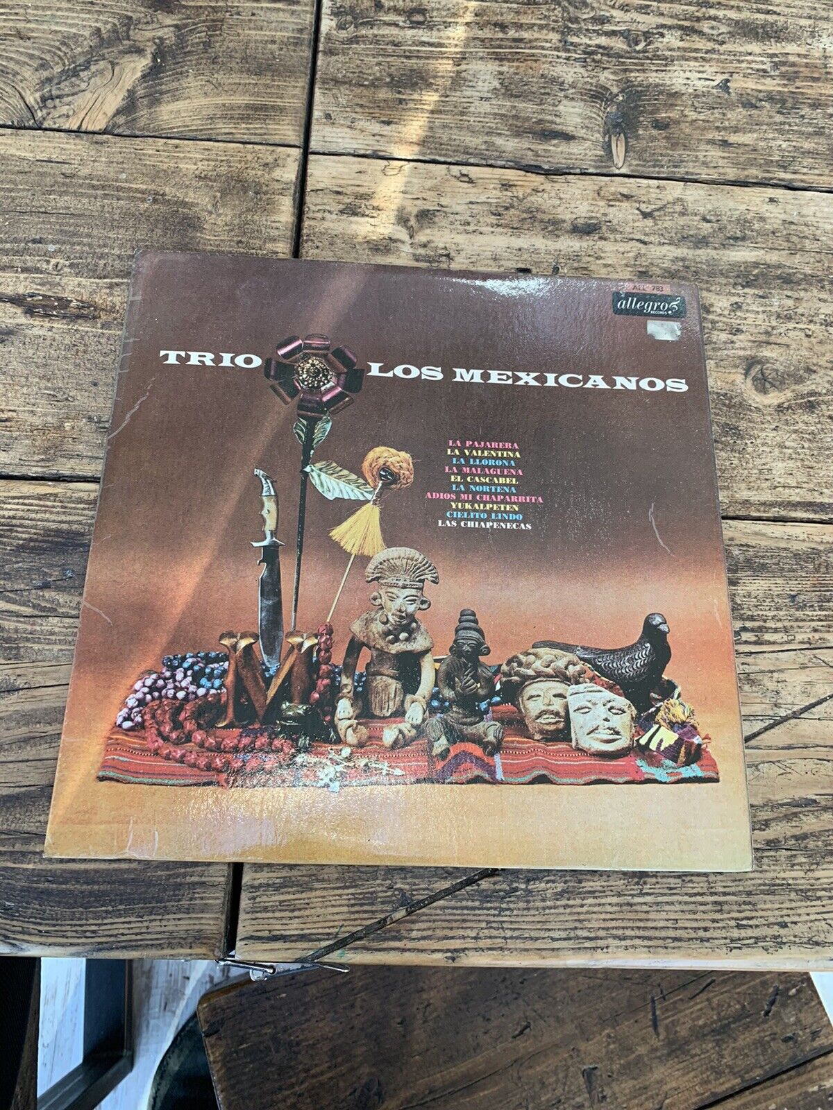 TRIO LOS MEXICANOS 1965 UK Allegro Vinyl Lp Plays Well With No Skips Comb Postag