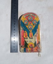 Old Peter Pan Small Pinball Game Toy Pin Ball
