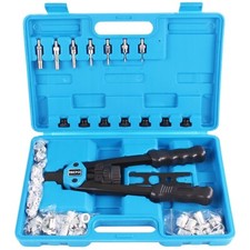 Nietmutternzange Gewinde Nieten Zange Set mit Stahl Nietmuttern M5 M6 M8 M10 M12