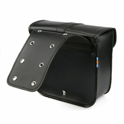 Universal Leder Motorrad Satteltaschen Seitentasche Gepäcktaschen Luggage Bag ZC - Bild 1 von 4