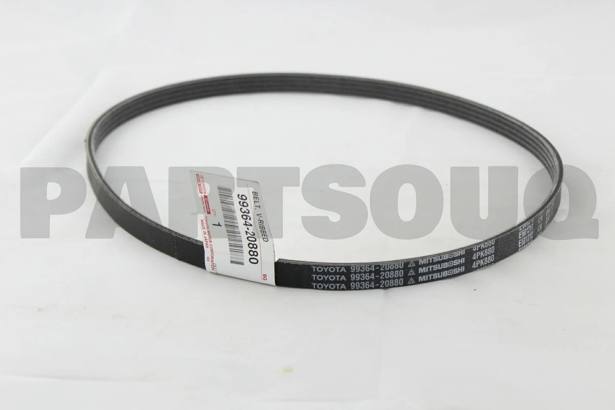 9936420880 Genuine Toyota BELT, V (COOLER COMPRESSOR TO CRANKSHAFT 