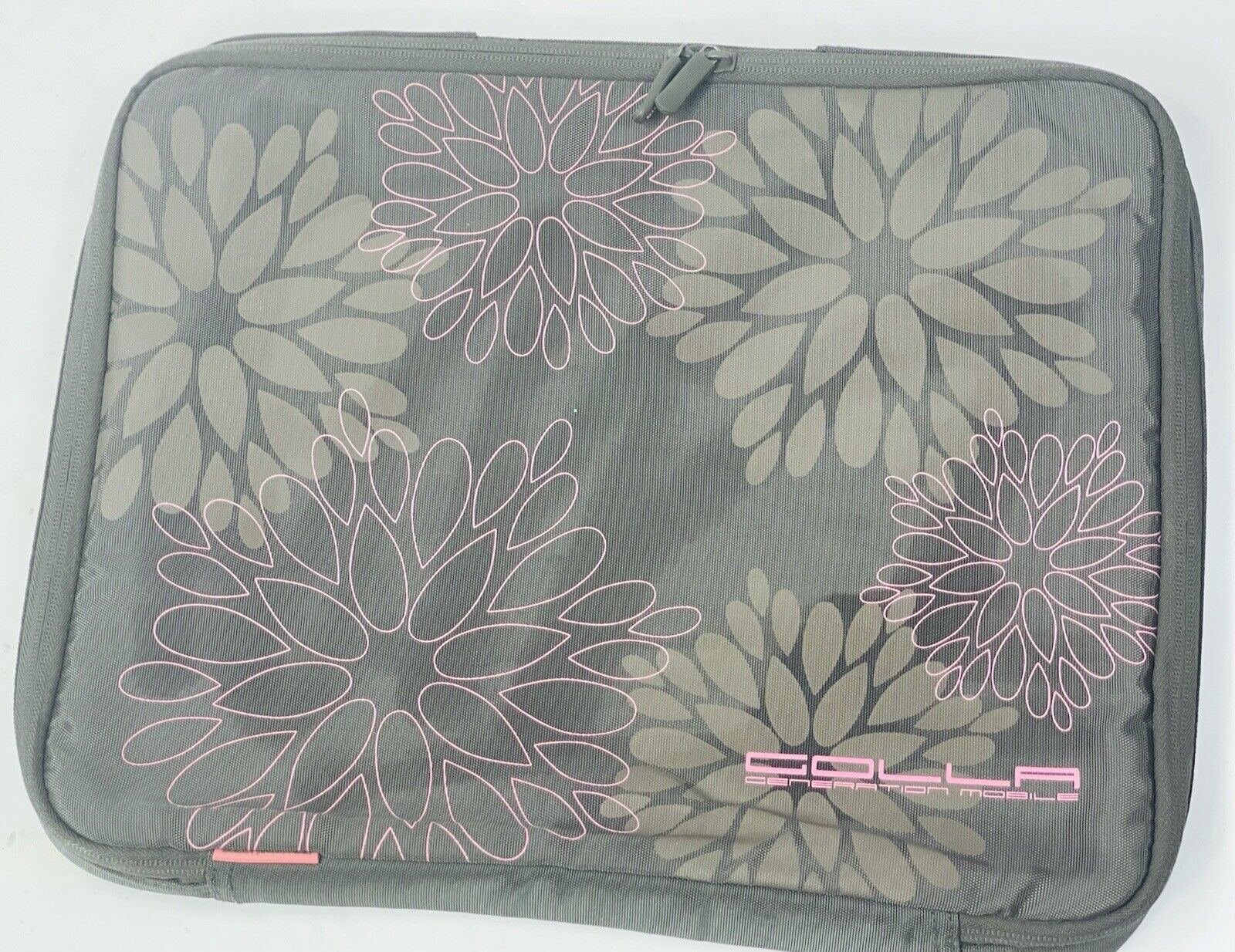 Golla Mobile Laptop Case Fits Up To 15” x 12” Brown Pink Floral