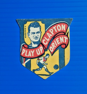 JUNGEN ZEITSCHRIFT BERÜHMTE FOOTER CLUBS 1926/27 CLAPTON ORIENT - P GAVIGAN