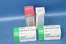 EHA Photo Projection Light Bulb LAMP Projector Ushio 120V 500W Vtg LOT of 4 mix