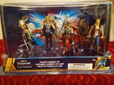 DELUXE DISNEY MARVEL THOR LOVE  THUNDER ACTION FIGURE SET PLAYSET FIGURINES - 8