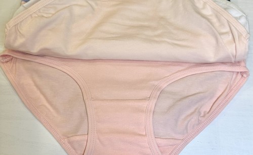 LAURA ASHLEY GIRLS 5-Pair Cotton Spandex Brief Underwear Panties Size M 7/8 - Picture 3 of 7