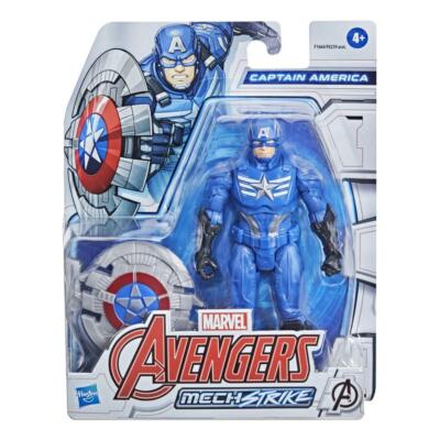 Neue Marvel Avengers Mech Strike Captain America 6'' Actionfigur
