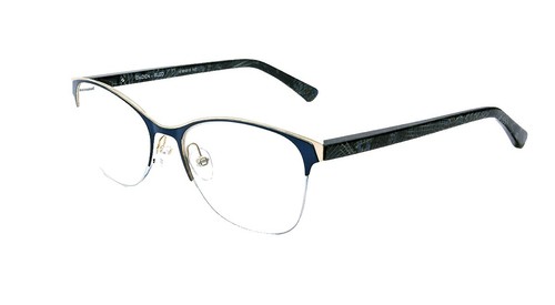 MUSE WESTON 35-001893 BLUE SILVER MATTE RX EYEGLASSES FRAME  display picture 3