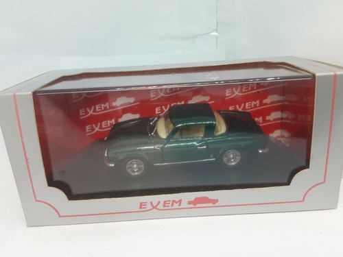 Miniature ASA 1000 GT Spider 1966 – Exem 1/43 – Résine Gris Métal – Neuve Italie