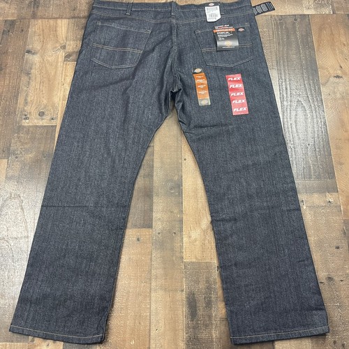 Dickies 5 Pocket 44x32 Blue Jeans Regular Fit Straight Leg - Picture 2 of 10