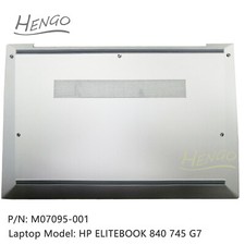New For HP ELITEBOOK 840 745 G7 Lower Bottom Case Base Cover Silver M07095-001
