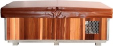 Canadian Cedar Dual Function COLD Plunge Bath Tub + Heated Hot Tub SPA  37F-107F