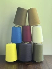 85% Cotton 15% Cashmere 2/48nm Lace Yarn Cone /Unlabeled/Color Difference