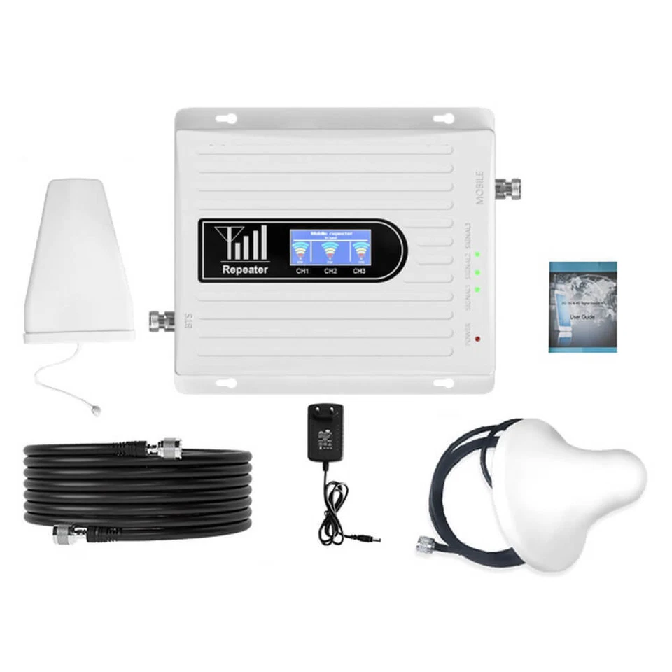 Telefon Signal Booster 2G/3G/4G mit Adapter Signalverstärker Repeater Satz DE - Bild 2 von 4