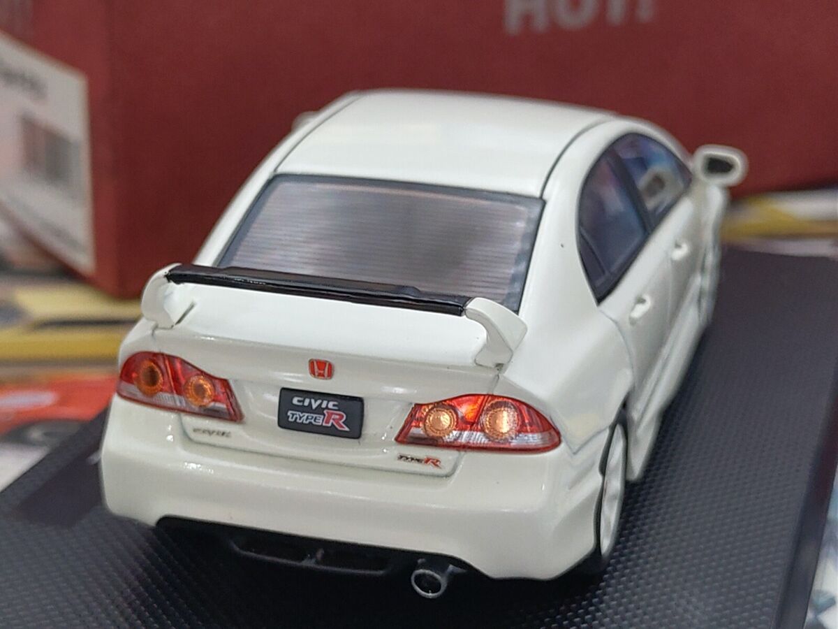 EBBRO Hot 1/43 Honda Civic Type R Fd2 Zenki White 44293 No EBBRO Hot 1/43 Honda Civic Type R Fd2 Zenki White 44293 No