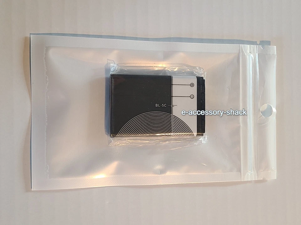 Batería OEM Especificación 3.7v 1020mAh Para BL-5C Original Nokia 2118 6086 6108 6205 6555 Foto 4 de 4