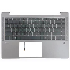 New For HP Zbook Firefly 14 G7 G8 Palmrest US W/Backlight Keyboard M36447-001