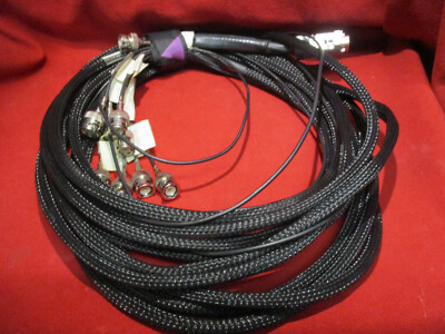 VGA to BNC Male Breakout Cable HD15 Male to 9 BNC Male 11FT Long