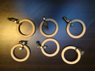 6 TENT RINGS WITH PLIERS CLIP