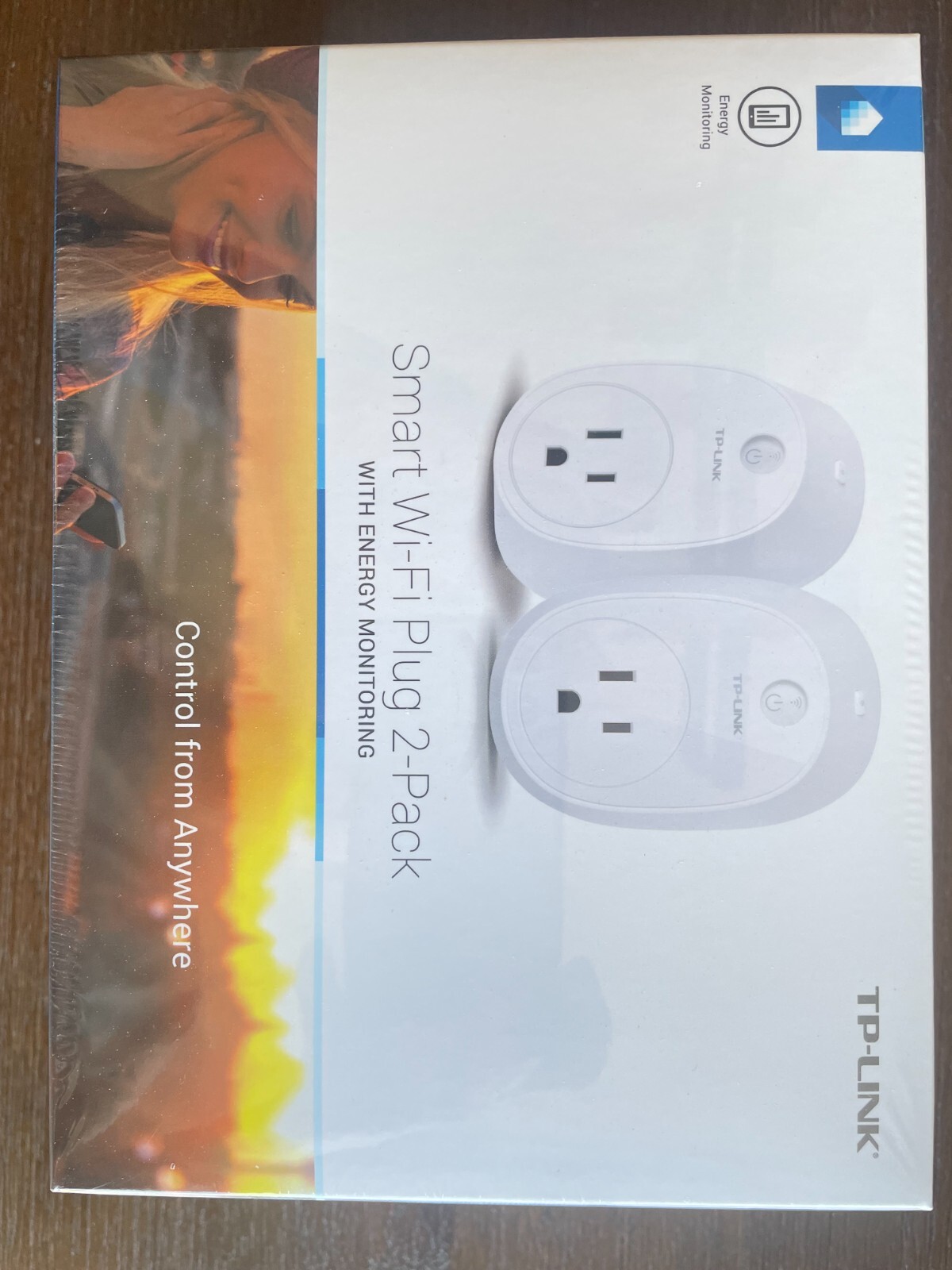 Smart Wi-Fi Plug with Energy Monitoring (2-Pack)