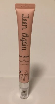Teen again eye cream with peptide and retinol, lookatime, firming, moisturising.