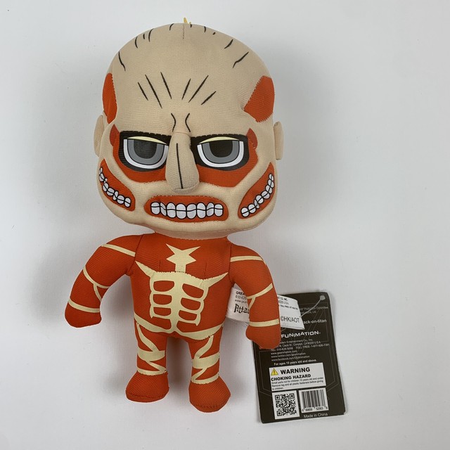 attack on titan titan plush