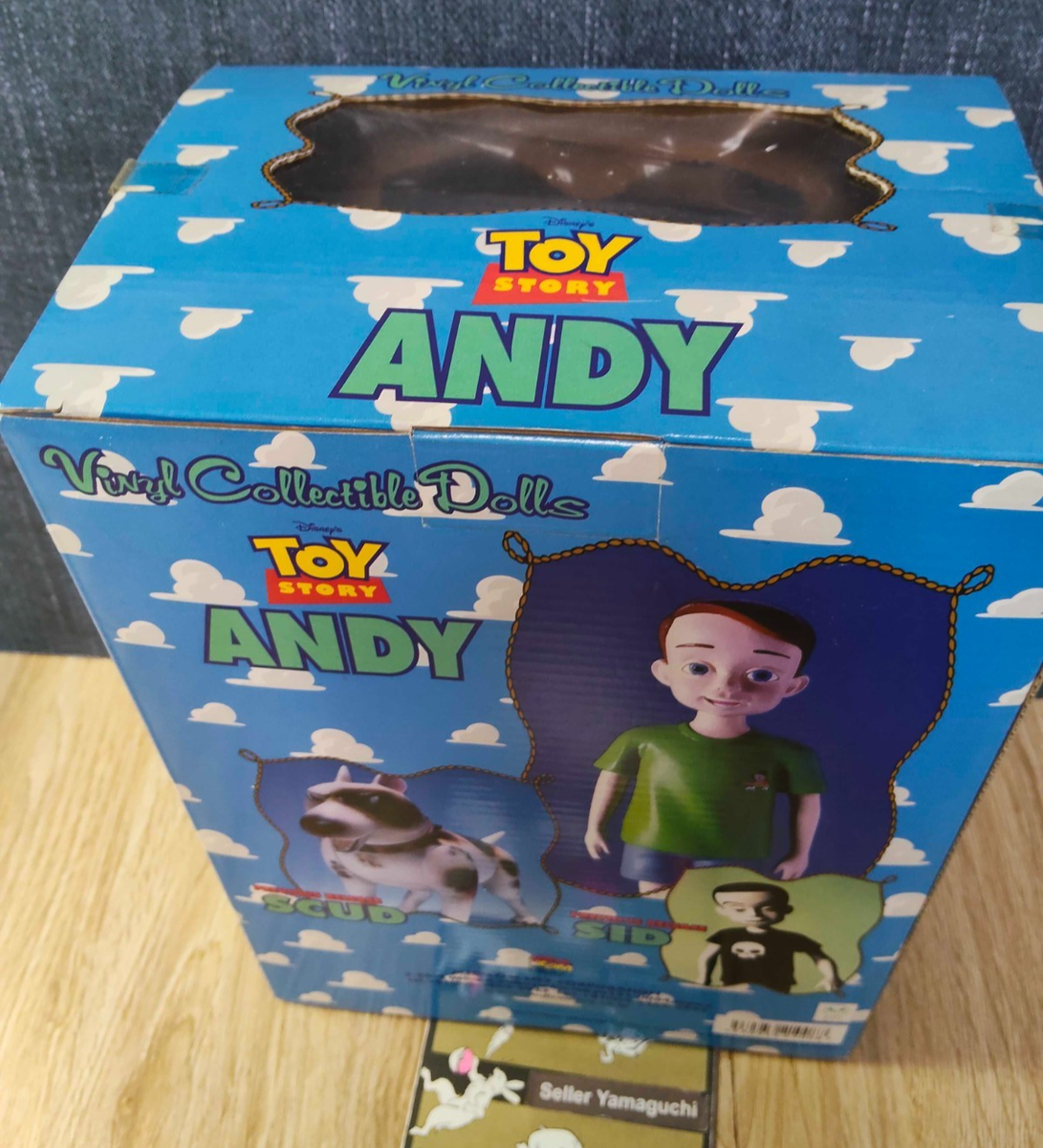 Andy Toy Story Medicom Toy VCD Vinyl Collectible Dolls Disney