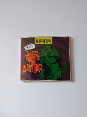 CD-EP Terrorvision ''Alice, What's The Matter   4 Tracks   Sehr guter Zustand! 