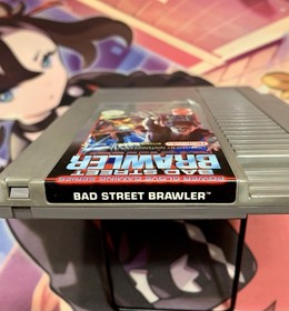 bad street brawler nes Cib