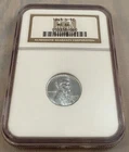 1943 D LINCOLN STEEL CENT GRADED NGC MS 66
