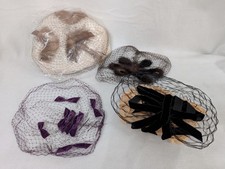 1950s Veil Hats Set of 4