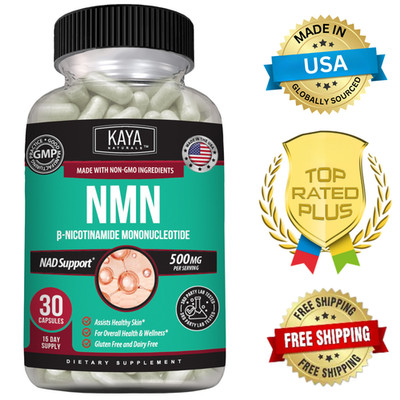NMN Complex - NAD Booster Support Plus Cognitive, Anti-Aging & Energy Booster