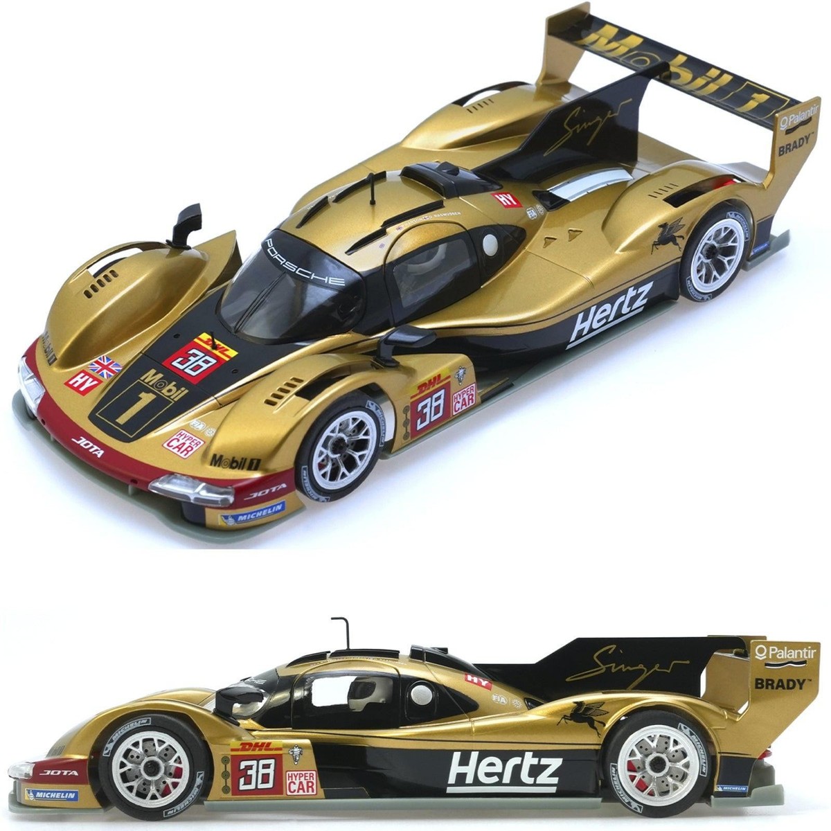 Scaleauto Porsche 963 GTP Hypercar Hertz 6h Austin 2024 1/32 Slot