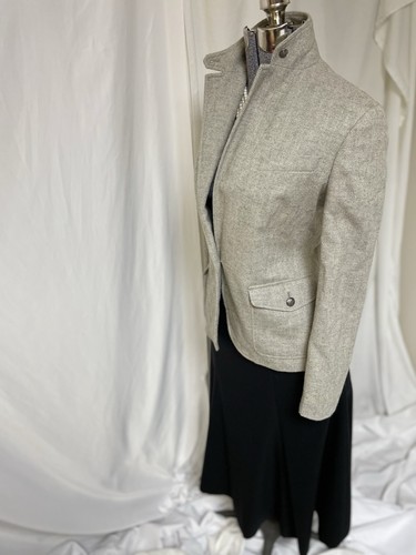 Ralph Lauren Skirt Suit Size 6 Two Piece Set Herringbone Wool Blend Long Skirt - Picture 7 of 24