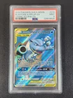 Pokémon TCG PSA 9 Blastoise & Piplup GX PSA 214/236 Cosmic Eclipse
