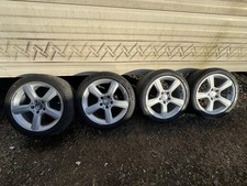 Genuine 17-inch wheels with tires for Mercedes SLK R-172 front and rear 7,5-8,5