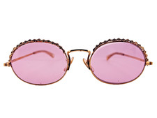 ULTRA RARE 1950'S MIDCENTURY SHURON FLOWER ACCENTED FRAME ARCHIVE USA SUNGLASSES