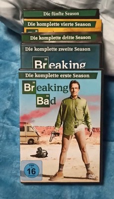Breaking Bad Komplettsatz DVD, Bryan Cranston, FSK 16