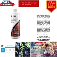 Prime 500ml Fresh & Salt Water Fish Conditioner – Chemical Detox & Biofilter Aid