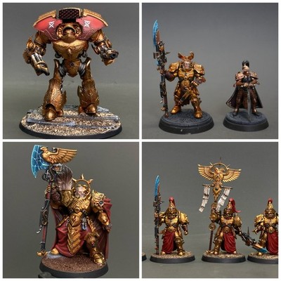 Preorder Warhammer 40K  Adeptus Custodes Imperium Armies pro Painted Miniatures