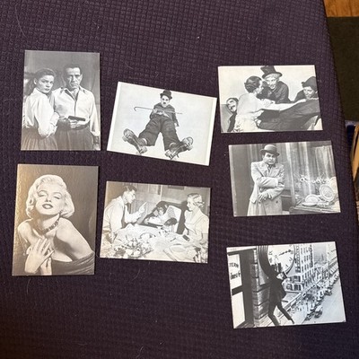 Vintage Movie Postcards 1986 Dover Publications Monroe Chaplin Bogart Becall