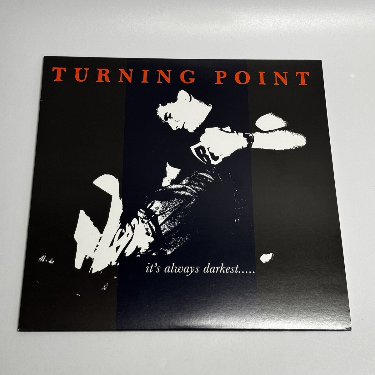 洋楽 TURNING POINT it's always darkest... LP Turning Point It's Always Darkest LP Blue Vinyl Revolution Records