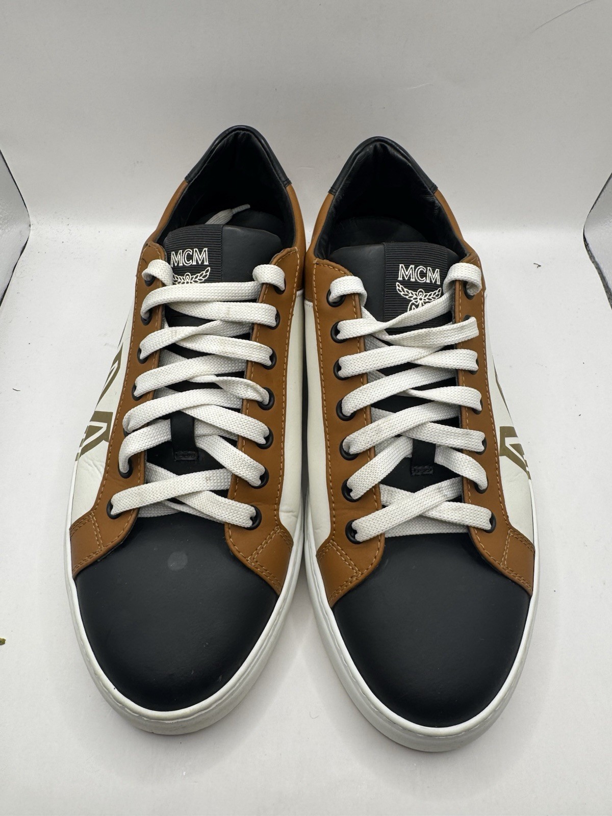 SAOLA SNEAKERS BASSE TAGLIA 9 42EU MCM COLOR BLOCK TERRAIN SENZA SCATOLA PULITE