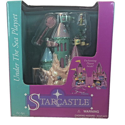 1995 Trendmasters Starcastle Under The Sea Castle Collection Playset